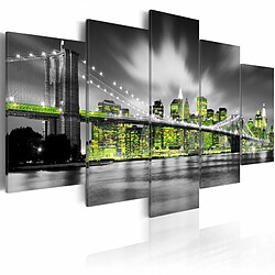 Paris Prix Tableau Imprimé Lime Soul of New York 100 x 200 cm 