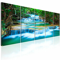 Paris Prix Tableau Imprimé Sapphire Waterfalls I 90 x 225 cm 