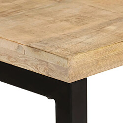 Acheter vidaXL Table à dîner 110x50x76 cm Bois de manguier massif