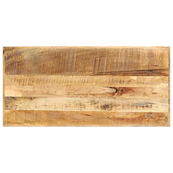 Avis vidaXL Table de bar 120x58x107 cm Bois de manguier brut