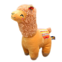 Universal Poupée d'alpaca mignonne, peluche, peluche, cadeau créatif (marron). 