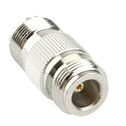 Wewoo Argent Adaptateur coaxial RF N femelle à UHF