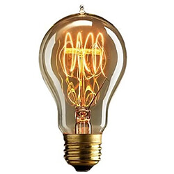 E27 40W A19 Ampoule Edison Filament Tungstène Lampe Lumière Rétro