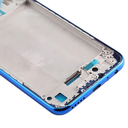 Wewoo Boîtier avant LCD Frame Bezel Plate pour Xiaomi Redmi Note 8 Bleu pas cher