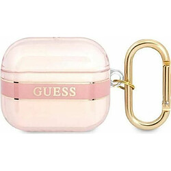 Guess Maroquinerie Guess GUA3HHTSP Coque pour AirPods 3 Rose/rose 