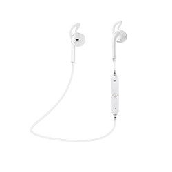 YP Select Sports Bluetooth Headset S6 Stereo 4.2 Dual-Ear In-Ear Écouteurs Blanc 