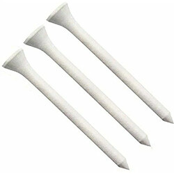 Longridge Lot de 20 tees Blanc 53 mm 