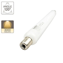 XANLITE | Tube LED S15, 3W .cons (28W .eq), lumière blanche chaude | S15LED300