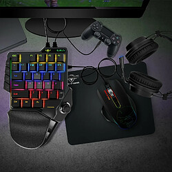 Spirit Of Gamers Pack XPERT-G900 Clavier, Souris, Tapis avec convertisseur intégré pour Consoles Switch, Xbox, PS4 pas cher