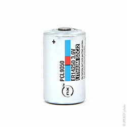 pile lithium - er14250h 1/2aa - 3.6 volts - 1.2ah - enix energies pcl9050b