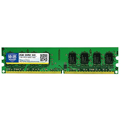 Wewoo Mémoire vive RAM DDR2 533 MHz 2 Go Général Module de à compatibilité totale pour PC bureau 