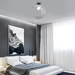 Universal Plafond de forme spéciale de 30 cm, 220V E27 * 1 sans ampoule, balcon de la chambre des enfants, éclairage de la chambre à coucher, lampe d'argent de fil Hami à l'entrée