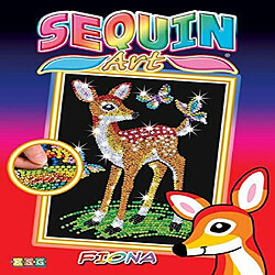 Sequin Art Red, Fawn, Sparkling Arts and crafts Picture Kit, Artisanat crAatif