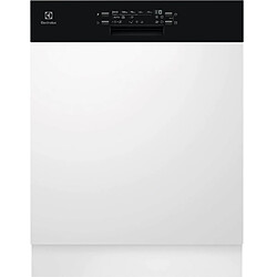 Lave-vaisselle 60cm 13c 44db e intégrable avec bandeau noir - KEAC7200IK - ELECTROLUX