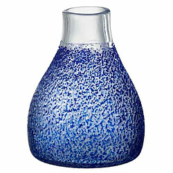 Paris Prix Vase Design en Verre Santorini 22cm Bleu