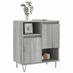 Avis Maison Chic Buffet,Meuble de Rangement,commode pour salon,Cuisine Sonoma gris 60x35x70 cm Bois d'ingénierie -MN74406