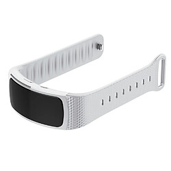 Acheter Wewoo Bracelet pour montre connectée en silicone Samsung Gear Fit2 SM-R360taille de la dragonne 150-213mm blanc