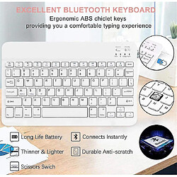 Acheter Universal Cas de clavier pour Samsung Tablet Galaxy Tab S6 Lite 10,4 pouces (SM-P610 / P615,2020), Lachesis Business