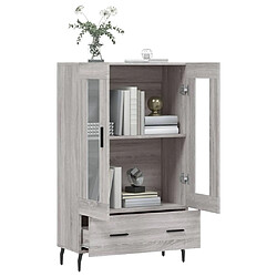 Acheter Maison Chic Buffet,Meuble de Rangement,commode pour salon,Cuisine sonoma gris 69,5x31x115 cm bois d'ingénierie -MN32273