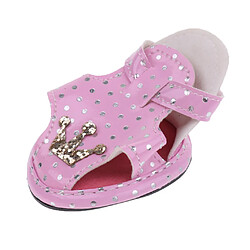 Avis chien sandales bottes réglables été petit chien chat chiot chaussures rose m