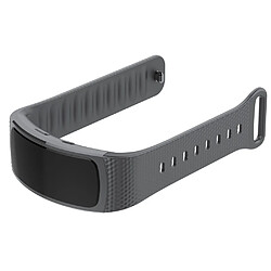 Acheter Wewoo Bracelet pour montre connectée en silicone Samsung Gear Fit2 SM-R360taille de la dragonne 150-213mm Gris