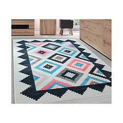 Mani Textile Tapis Losange, Multicolore