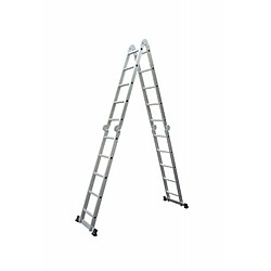 Acheter Secury-T Échelle Multifonction Pliable 4x5 marches 6 en 1 - 5.7m - 100% aluminium - Avec plateforme échafaudage