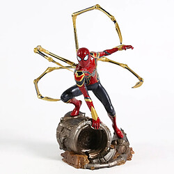 Universal Marvel Avengers Infinity War Iron Spider Statue Spider-Man PVC Action Character Collection Model Super Hero Doll | Action Character(Coloré)