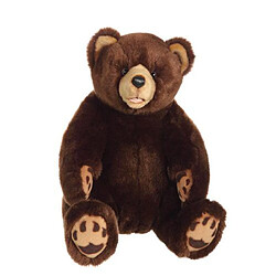 Gipsy - 070092 - Peluche - Ours Grizzly Assis - 42 cm - Brun 