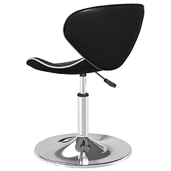 Acheter vidaXL Tabouret de bar Noir Similicuir