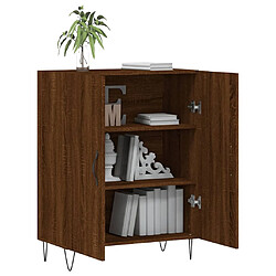 Acheter Maison Chic Buffet,Meuble de Rangement,commode pour salon,Cuisine chêne marron 69,5x34x90 cm bois d'ingénierie -MN78739