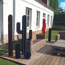 Avis Jardinex Cactus métal 3 bra... - Gris anthracite