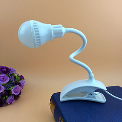 Universal 1pcs USB LED Clip-On Lumière de lecture de table de lecture pas cher