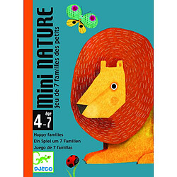 Djeco Jeu de 7 familles Mini nature 