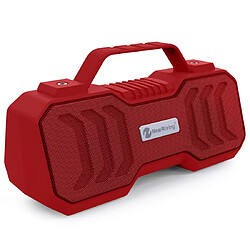 Yonis Enceinte Bluetooth TWS Portable FM Batterie 2000mAh Enceinte Bluetooth Portable Sans Fil Avec Fonction FM Et Technologie TWS Rouge YONIS