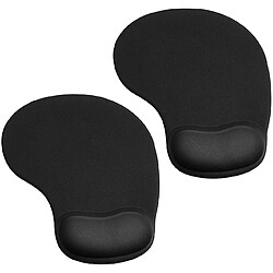 Universal Pack Pad2 de souris, ergonomique avec support de poignet en gel, repos confortable