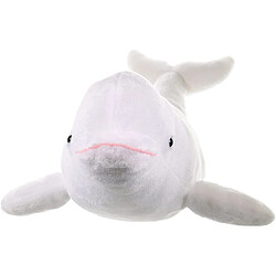 Wild Republic peluche Paroi de Béluga de 30 cm blanc 