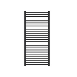 LuxeBath Radiateur de salle de bain Sahara Raccord latéral sèche-serviettes Anthracite 75x150cm