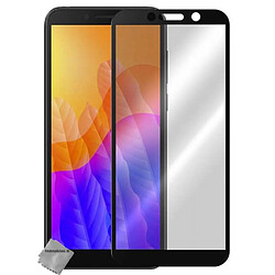 Htdmobiles Film de protection vitre verre trempe incurve integral pour Huawei Y5p - NOIR Film de protection verre trempe incurve integral pour Huawei Y5p - NOIR