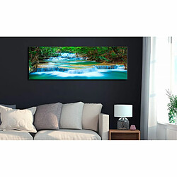 Paris Prix Tableau Imprimé Sapphire Waterfalls 40 x 120 cm