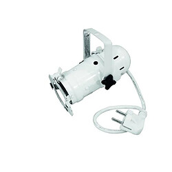 PinSpot halogène Eurolite Spot PAR 16 GU-10 75 W blanc