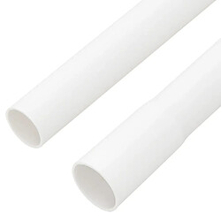 Acheter vidaXL Goulottes de câble Ø20 mm 10 m PVC