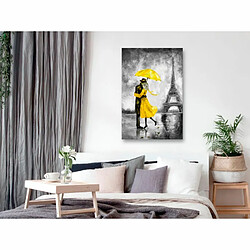 Paris Prix Tableau Imprimé Paris Fog Yellow 40 x 60 cm