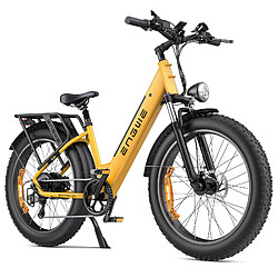 ENGWE E26 ST Step-Thru Vélo électrique 48 V 16 Ah 250 W, Shimano 7 vitesses, Jaune