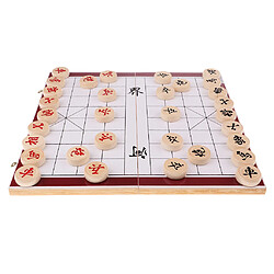 Avis échecs chinois portable pliant échiquier échecs jeu d'échecs diamètre 3,5 cm