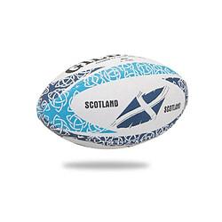 GILBERT Ballon de rugby MASCOTTES - Ecosse Flower of Scotland - Taille Mini