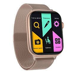 Yonis Montre Connectée IPX7 Étanche Cardio Sommeil Bluetooth