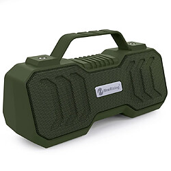 Yonis Enceinte Bluetooth TWS Portable FM Batterie 2000mAh Enceinte Bluetooth Portable Sans Fil Avec Fonction FM Et Technologie TWS Vert YONIS