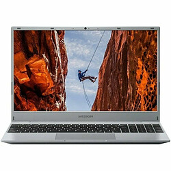 Ordinateur Portable Medion MD62456 15,6" AMD Ryzen 3-3200U Espagnol Qwerty 8 GB RAM 512 GB SSD 