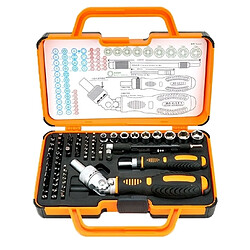 Wewoo Câble JM-6111 69 dans 1 Precision Tournevis Matériel De Réparation Ouvrir Outils Démolition Kit 